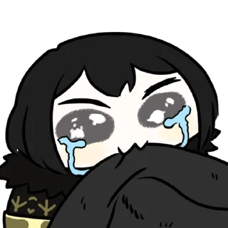 😭 emoji Zena Cat (stolen by @Tortagor) Telegram sticker 9 of 40