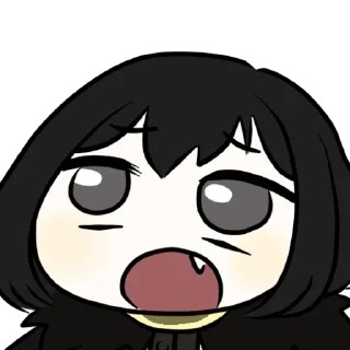 😦 emoji Zena Cat (stolen by @Tortagor) Telegram sticker 22 of 40