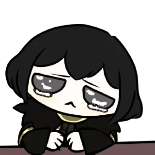 😢 emoji Zena Cat (stolen by @Tortagor) Telegram sticker 19 of 40