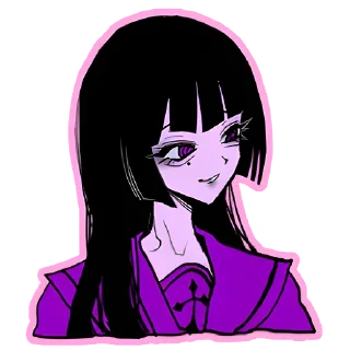 😊 emoji Ультрамариновая-тян @nyasticks Telegram sticker 9 of 41