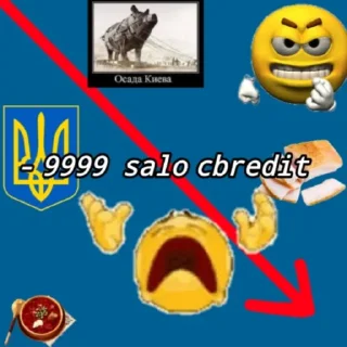 🇺🇦 emoji salo credit Telegram sticker 6 of 16