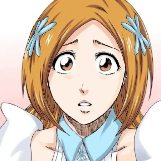😔 emoji Orihime ( от Мики ) Telegram sticker 8 of 55