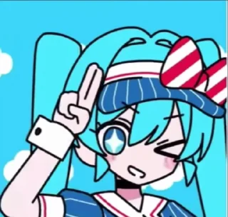 Sticker from MikuTetoMesmerizer