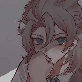 Sticker from Albedo