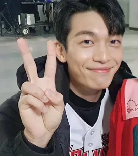 ✌️ emoji Wi Ha Joon Telegram sticker 9 of 43