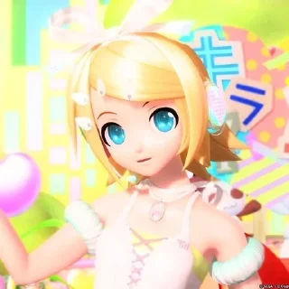💛 emoji Kagamine Rin @sekaidori @alucardyoy Telegram sticker 22 of 47