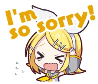 💛 emoji Kagamine Rin @sekaidori @alucardyoy Telegram sticker 8 of 47