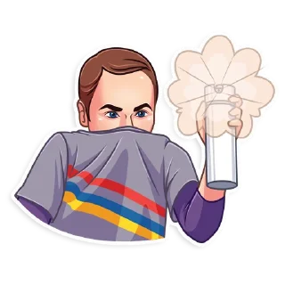 🤢 emoji Sheldon Telegram sticker 8 of 20