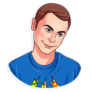😏 emoji Sheldon Telegram sticker 13 of 20
