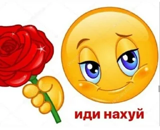 🌟 emoji Иди нахуй Telegram sticker 20 of 71