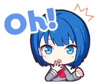 🌟 emoji Haruka. By: @arolinrstickers Telegram sticker 14 of 70