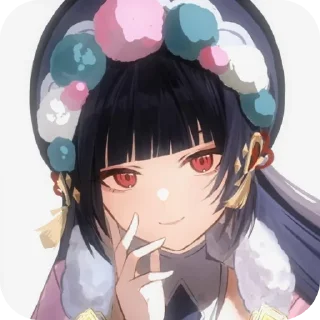 💇 emoji Yunjin ✶ ׄ‌ @ZombyCannibal Telegram sticker 15 of 30