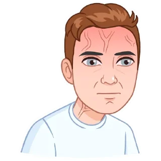 😐 emoji Мемный vmoji от @VmojiTgBot Telegram sticker 22 of 24