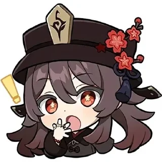Sticker from Иди в геншин я жду