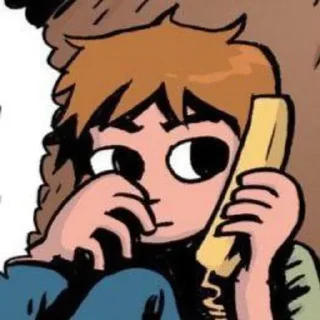 ⭐ emoji ꒰🎸꒱ scott pilgrim ✯ ;; @suuukiw Telegram sticker 7 of 43