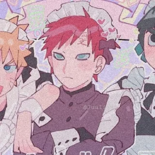🌟 emoji Гаара. Telegram sticker 12 of 45