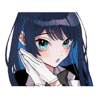 🥺 emoji ADO 💙 Telegram sticker 16 of 60