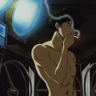 🚬 emoji COWBOY BEBOP Telegram sticker 7 of 20
