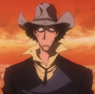 😶 emoji COWBOY BEBOP Telegram sticker 12 of 20