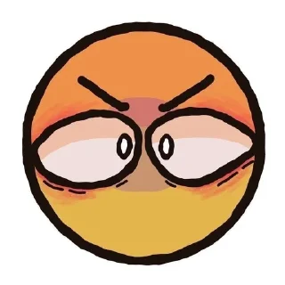 😠 emoji @cursed_emojis-оригинал Telegram sticker 9 of 50