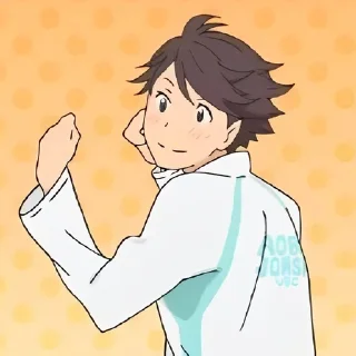 🏐 emoji Oikawa Tooru @xkysluv Telegram sticker 22 of 37