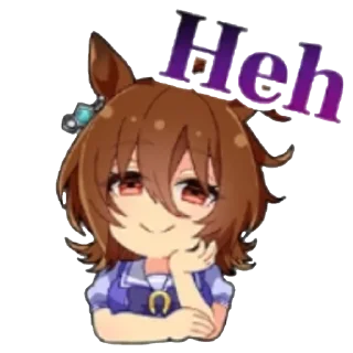 👄 emoji Umamusume Telegram sticker 23 of 41