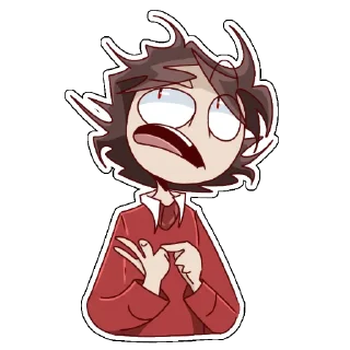 🧐 emoji I'm 4m0 Telegram sticker 18 of 21