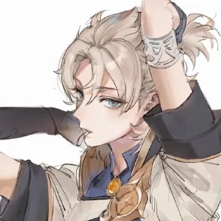 ✨ emoji Альбедо Крайденпринц Telegram sticker 17 of 74