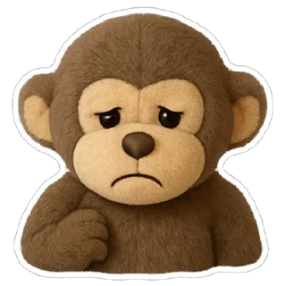 ☹️ emoji bibizyana Telegram sticker 6 of 25