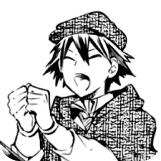 😋 emoji Великий сладкоежка Ранпо Telegram sticker 8 of 13