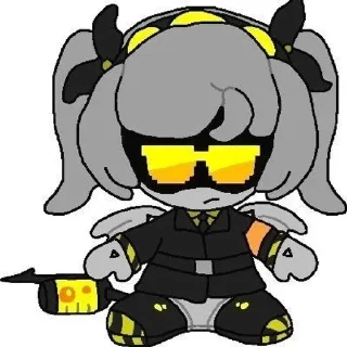 😎 emoji «J» - Murder drones. Telegram sticker 19 of 76