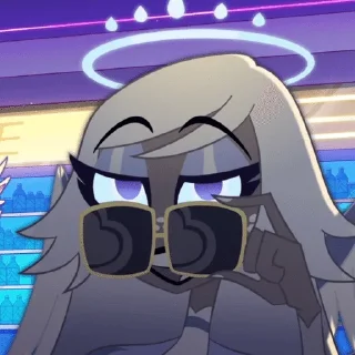 😏 emoji emily hazbin hotel ଘ☆ Telegram sticker 22 of 45