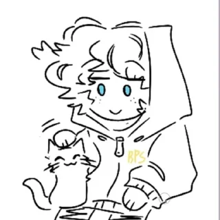🐈‍⬛️ emoji Adam Murray(emo) Telegram sticker 14 of 109