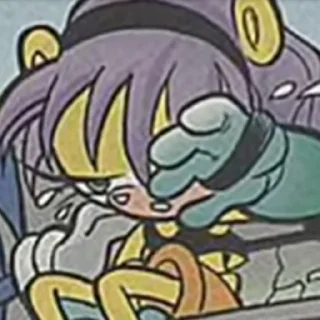 😭 emoji Mina mongoose by (@sonic_the_hednehog) Telegram sticker 21 of 50