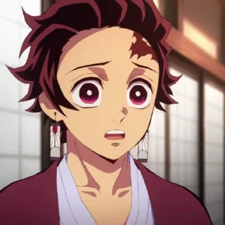 Sticker from Tanjiro animated