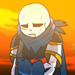 🤩 emoji Blue!sans underverse ✿ @Ruzi_heh Telegram sticker 20 of 34