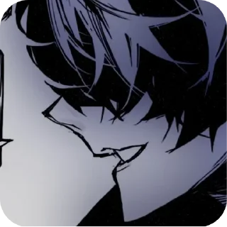 🖤 emoji ⋆.˚.· 𝘿𝙖𝙯𝙖𝙞 𝙊𝙨𝙖𝙢𝙪 𝘽𝙚𝙖𝙨𝙩 — ★ Telegram sticker 22 of 27