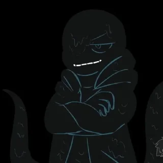 🤩 emoji Nightmare!sans underverse ♬ @Ruzi_heh Telegram sticker 19 of 64