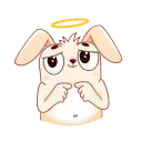 😒 emoji Rabbit Eggs @stickersb2b Telegram sticker 23 of 28