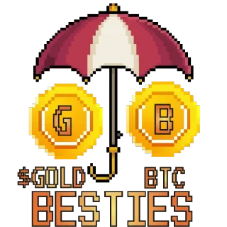 ☂️ emoji The $GOLD Coin Telegram sticker 13 of 13
