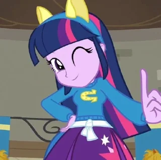 🌟 emoji Equestria Girls Telegram sticker 5 of 120