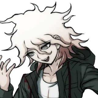 🌟 emoji БОЛЬШЕ ⇨ @CLOOBHUB НАГИТО ДАНГАНРОНПА СТИКЕРЫ ТГ Telegram sticker 2 of 30