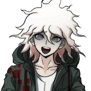 🌟 emoji БОЛЬШЕ ⇨ @CLOOBHUB НАГИТО ДАНГАНРОНПА СТИКЕРЫ ТГ Telegram sticker 17 of 30