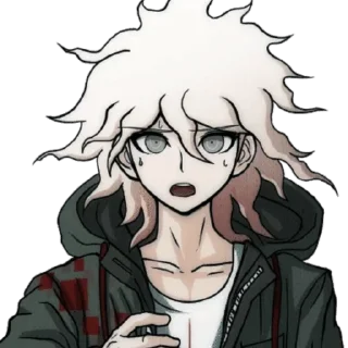🌟 emoji БОЛЬШЕ ⇨ @CLOOBHUB НАГИТО ДАНГАНРОНПА СТИКЕРЫ ТГ Telegram sticker 11 of 30
