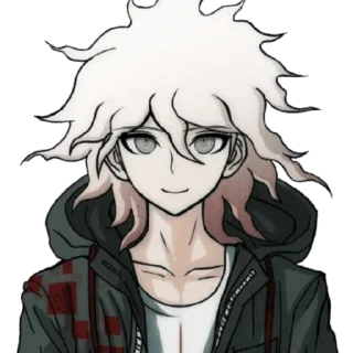🌟 emoji БОЛЬШЕ ⇨ @CLOOBHUB НАГИТО ДАНГАНРОНПА СТИКЕРЫ ТГ Telegram sticker 14 of 30