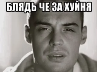 🤐 emoji Блять че за хуйня Telegram sticker 7 of 71