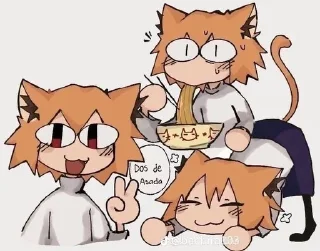 Sticker from Неко