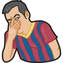 Sticker from Facepalm by Gudim @stickersb2b