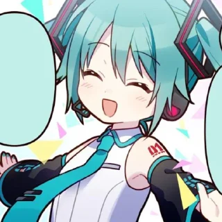 😊 emoji Мику @rampooe Telegram sticker 8 of 71