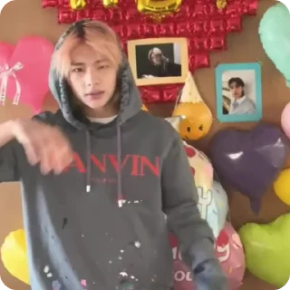 🎞 emoji hbd hyunjin @D1V3HO Telegram sticker 21 of 30